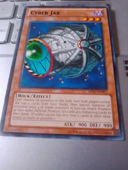 Cyber Jar - BP02-EN007 - Black Rare - Unlimited Edition Nm - Image 1
