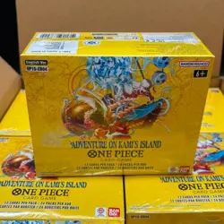 One Piece OP15 Adventure on Kami's Island ENGLISH 12 Sealed Booster Boxes - Image 1