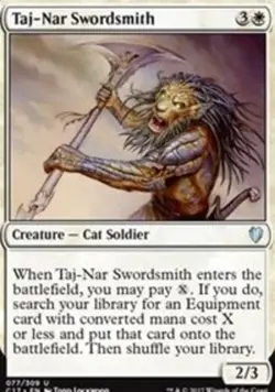 Taj-Nar Swordsmith - Commander 2017 #077/309 MTG Magic The Gathering - Image 1