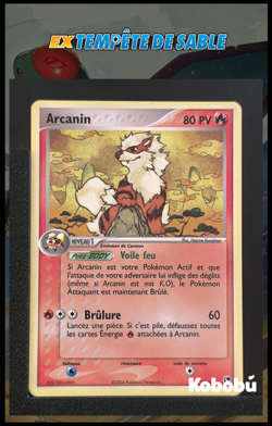 Carte Pokemon Arcanin 15/100 Ex Tempete De Sable TDS Bloc EX FR 2 - Image 1