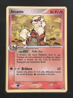Carte Pokemon Arcanin 15/100 Ex Tempete De Sable TDS Bloc EX FR 2 - Image 2
