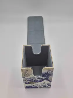 100 Card Great Wave Deck Box for MTG TCG Commander Magnetic Lid - Image 3