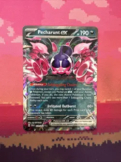 Pokemon Card Pecharunt ex 039/064 Double Rare Shrouded Fable Near Mint - Image 1