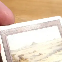 Badlands, Unlimited Edition, Magic the Gathering MTG, HP Heavily Played - Image 5