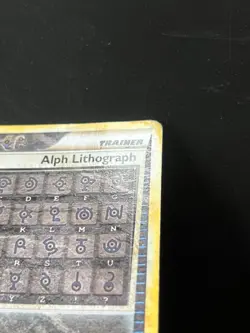 Alph Lithograph 91/90 HGSS Undaunted Secret Rare Black Three 3 Pokemon Card ZY4 - Image 3