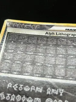 Alph Lithograph 91/90 HGSS Undaunted Secret Rare Black Three 3 Pokemon Card ZY4 - Image 4