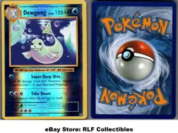 2016 Pokemon, XY Evolutions, #29/108 Dewgong, Reverse Holo Rare - Image 1