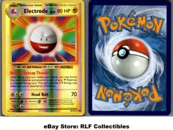 2016 Pokemon, XY Evolutions, #40/108 Electrode, Reverse Holo Rare - Image 1