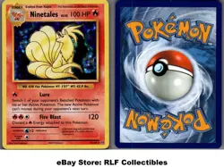 2016 Pokemon, XY Evolutions, #15/108 Ninetales, Holo Rare - Image 1