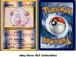 2016 Pokemon, XY Evolutions, #70/108 Chansey, Reverse Holo Rare (b) - Image 1