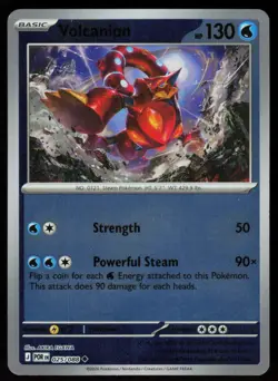 Volcanion 025/088 Uncommon Perfect Order Pokemon Reverse Holo Near Mint - Image 1