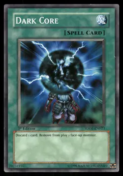 Dark Core SDDE-EN023 Structure Deck: The Dark Emperor Yu-Gi-Oh NM - Image 1