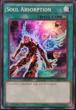 Yu-Gi-Oh! - Soul Absorption -THSF-EN049 - The Secret Forces 1st Edition NM - Image 1