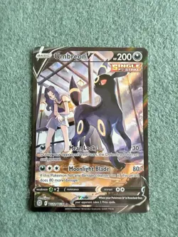 Pokemon Umbreon v TCG TG22/TG30 Brilliant Stars Trainer Gallery NM - Image 1
