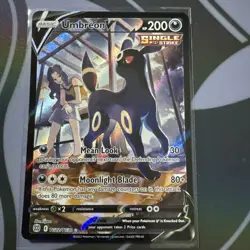 Pokemon TCG Umbreon V TG22/TG30 Brilliant Stars SWSH Trainer Gallery #1 - Image 1