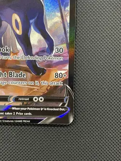 Pokemon TCG Umbreon v TG22/TG30 Trainer Gallery Ultra Rare Brilliant Stars - Image 2