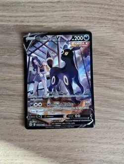 Pokemon TCG Umbreon V TG22/TG30 Holo Trainer Gallery Brilliant Stars LP - Image 1