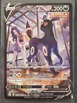 Pokemon Umbreon v TCG TG22/TG30 Brilliant Stars Trainer Gallery - Image 1