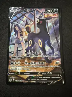 Pokemon TCG Umbreon v Brilliant Stars TG22/TG30 Trainer Gallery MINT - Image 1