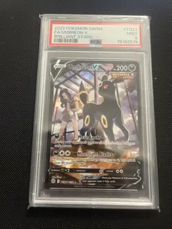 PSA 9 Umbreon V TG22/TG30 | Pokemon TCG SWSH Brilliant Stars Trainer Gallery - Image 1