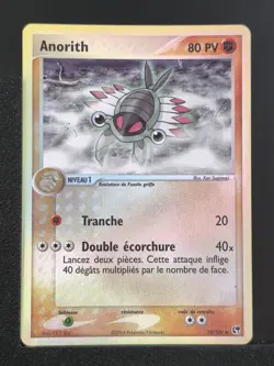 Carte Pokemon Anorith 28/100 REVERSE Ex Tempete De Sable TDS Bloc EX FR 2 - Image 2