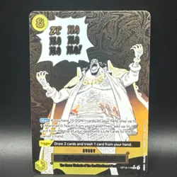 One Piece CCG OP16-116 Marshall D. Teach Alt Art Foil INDENT READ LOOK AT PICS!! - Image 1