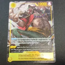 OP16-119 Marshall.D.Teach SEC Alt Art The Time To Battle One Piece - Image 1