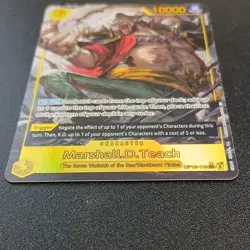 OP16-119 Marshall.D.Teach SEC Alt Art The Time To Battle One Piece - Image 2