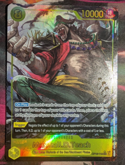 OP16-119 Marshall.D.Teach SEC Alt Art The Time To Battle One Piece TCG English - Image 1