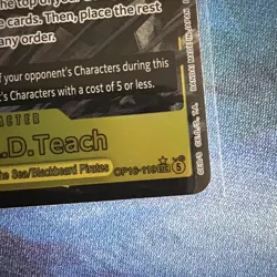 One Piece TCG Marshall D Teach OP16-119 SEC Alt Art Time of Battle English NM - Image 5