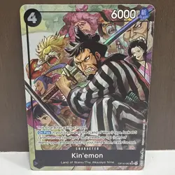 One Piece Card Game Kin'emon OP16-082 Character 6000 Power Cost 4 ENG - Image 1
