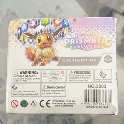 Pokemon TCG Prismatic Evolutions Elite Trainer Box English 2025 Eevee - Image 3
