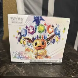 Pokemon TCG Prismatic Evolutions Elite Trainer Box Eevee 2024 English - Image 1