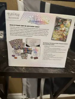 Pokemon TCG Prismatic Evolutions Elite Trainer Box Eevee 2024 English - Image 2