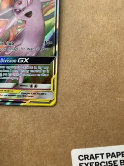 Pokemon TCG Espeon & Deoxys Tag Team GX Unified Minds 72/236 Holo Ultra Rare LP - Image 3