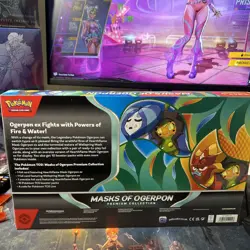 Pokemon TCG Masks of Ogerpon Premium Collection Box Factory Sealed - Image 2