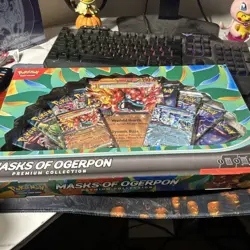Pokemon TCG Masks of Ogerpon Premium Collection Box Factory Sealed - Image 3