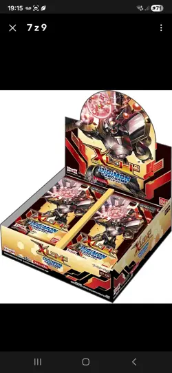 Digimon Card Game X Record 24 pack BOX BT-09 Bandai / 1 pack = 6 Cards / Booster - Image 1