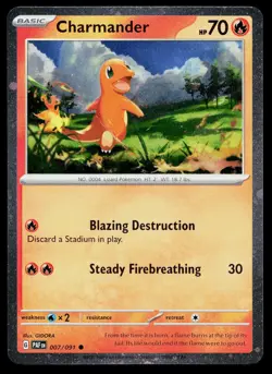 CHARMANDER (COSMOS HOLO) 004/165 HOLO MISCELLANEOUS CARDS & PRODUCTS POKEMON NM - Image 1