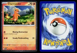 CHARMANDER (COSMOS HOLO) 004/165 HOLO MISCELLANEOUS CARDS & PRODUCTS POKEMON NM - Image 3