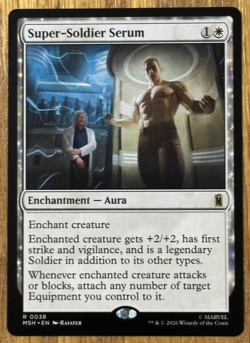 MTG Marvel Super Heroes, Super-Soldier Serum - Image 1