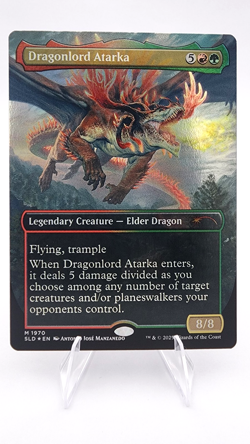 Dragonlord Atarka (Rainbow Foil) Secret Lair Drop Foil - Image 1