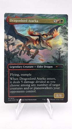 Dragonlord Atarka (Rainbow Foil) Secret Lair Drop Foil - Image 2