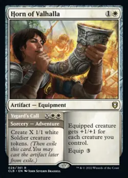 MTG Baldur's Gate R Horn of Valhalla #026 - Image 1