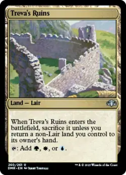 MTG Dominaria Remastered U Treva's Ruins #260 PLAYSET 4x x4 - Image 1