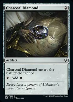 MTG Baldur's Gate *FOIL* C Charcoal Diamond #305 - Image 1