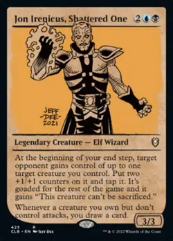 MTG Baldur's Gate *FOIL* SHOWCASE R Jon Irenicus Shattered One #425 - Image 1