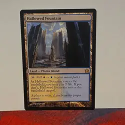 Magic: The Gathering Hallowed Fountain Land Rare Return to Ravnica 241 WU - Image 1