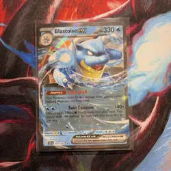 Blastoise ex 030/142 - Stellar Crown - Double Rare - Pokemon TCG - Near Mint - Image 1