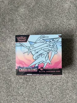 Pokemon TCG Chaos Rising Pokemon Center ETB - Brand New & Sealed - in hand - Image 1